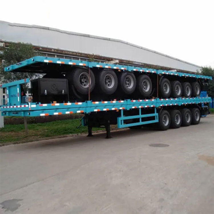 Trailer Semi Flatbed Empat Gandar 60T