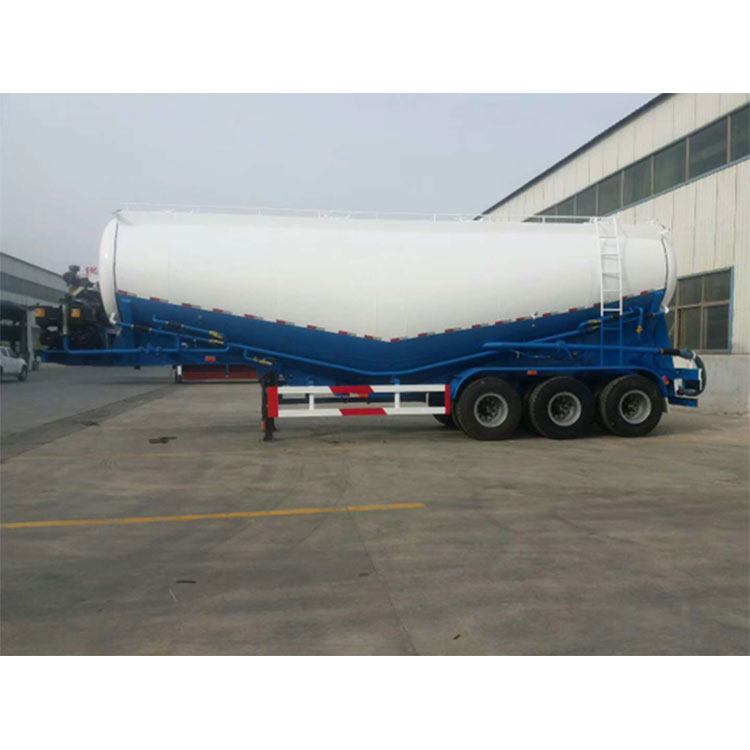 Trailer Semi Semen Curah Tiga Gandar 60 CBM